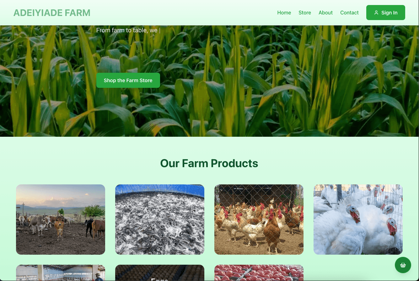 Adeiyiade Farm Store